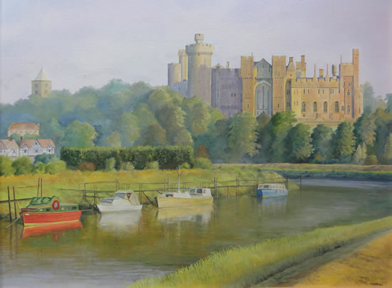 Arundel Castle Painting - West Sussex - Art Gallery